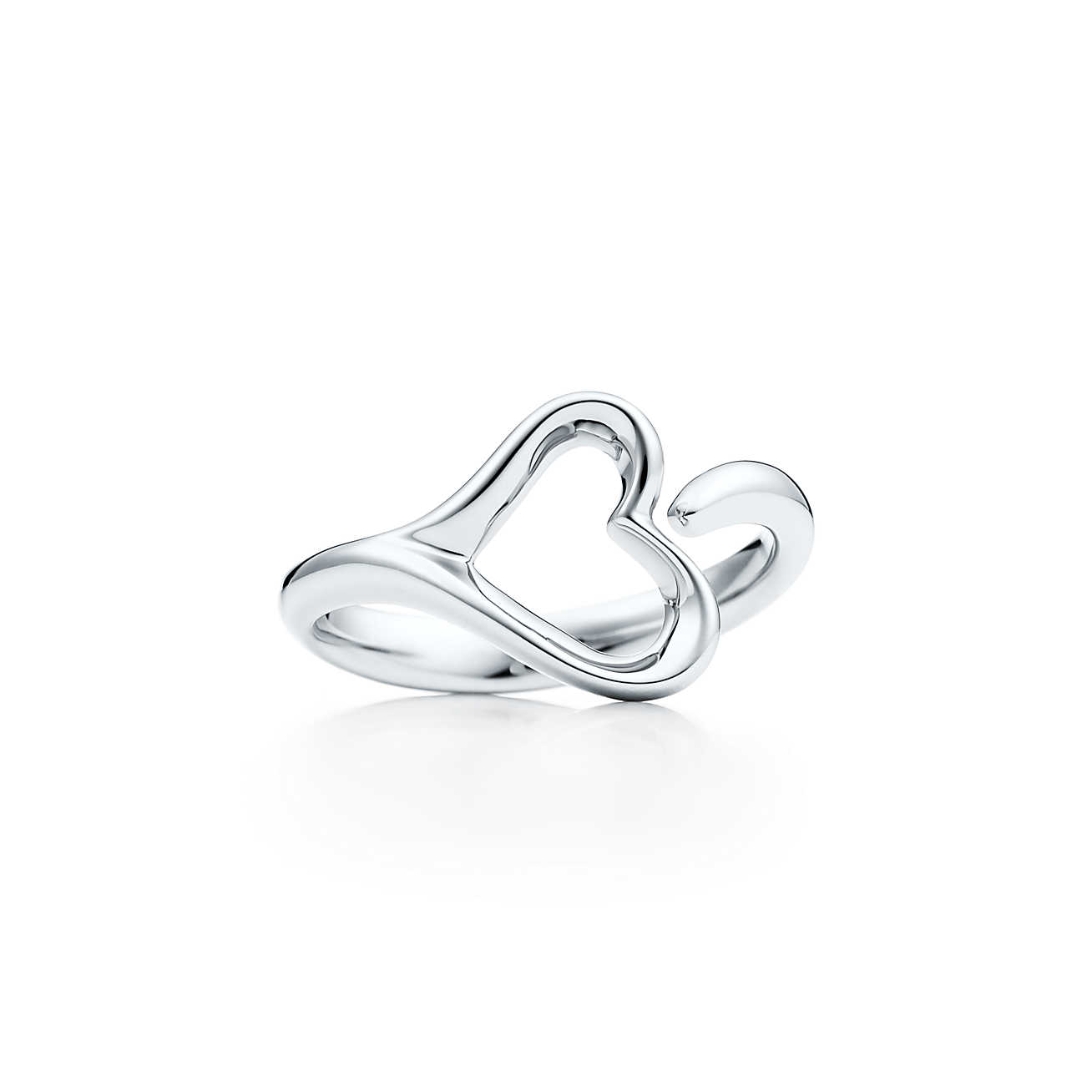 1308x1308 Elsa Open Heart Ring In Sterling Silver, Small. Tiffany