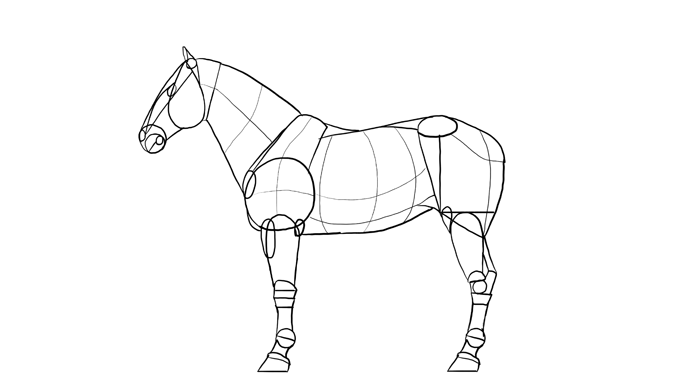 700x391 How To Draw Horses Step By Step Instructions