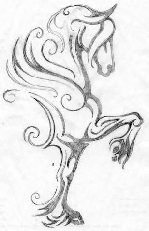 308x477 Image Result For Small Horse Tattoos Palamino Appy