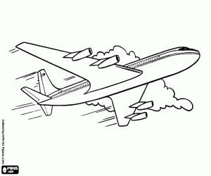 300x250 Airplanes Coloring Pages Printable Games
