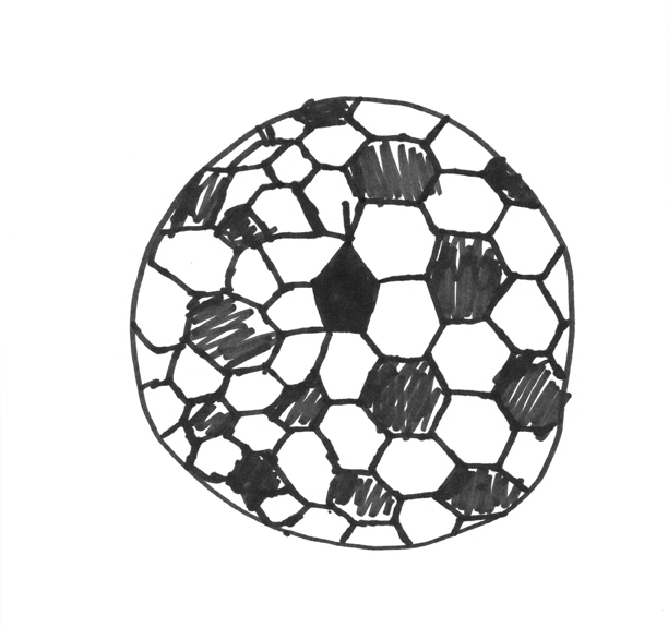 612x576 How To Draw A Soccer Ball A Project By Micah Lexier For The Inc