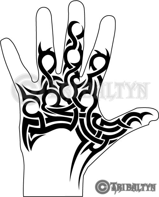 512x634 Great Hand Tribal Tattoo Designs 14 On Small Tattoos Designs