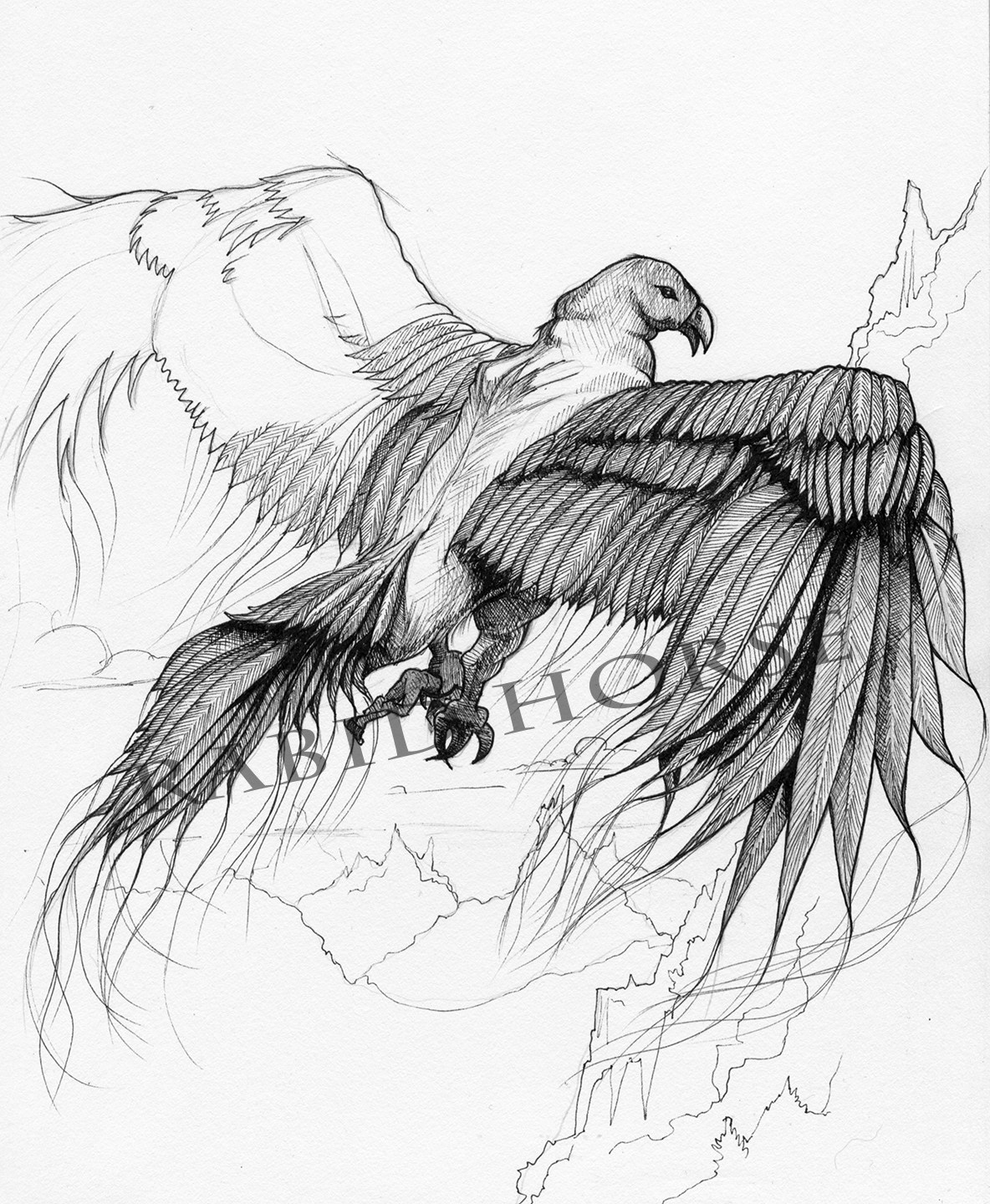 1184x1440 Rabid Horse Artwork