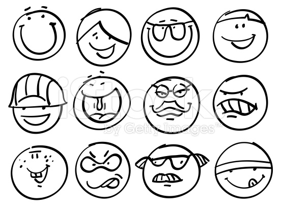 556x417 Smiley Face Sketch