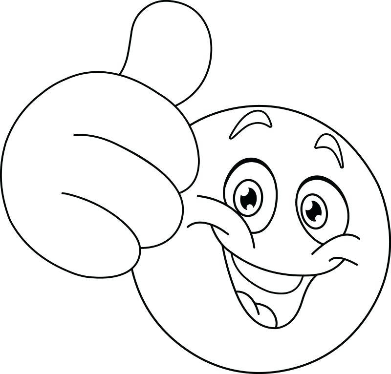 Smiley Face Line Drawing at GetDrawings | Free download