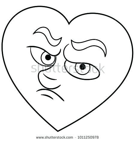 450x470 Emotion Coloring Pages Emotions Coloring Pages Drawing