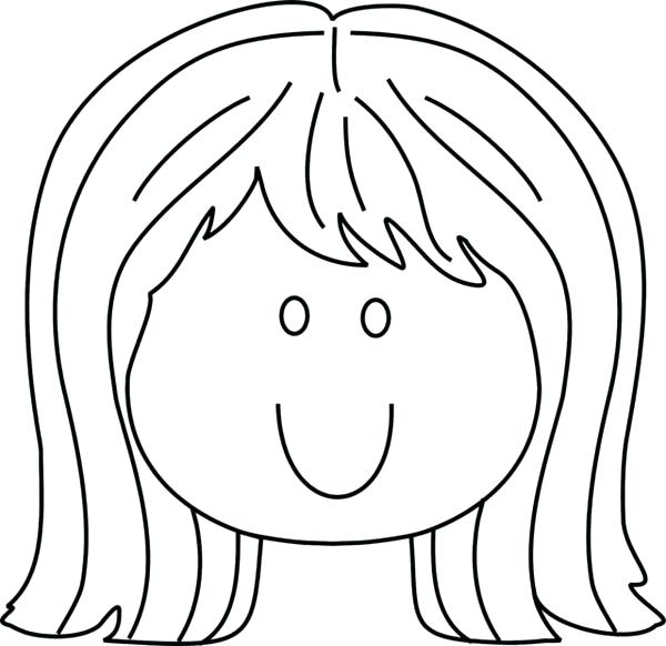 600x582 Monkey Face Coloring Page Alluring Monkey Easy To Draw Coloring