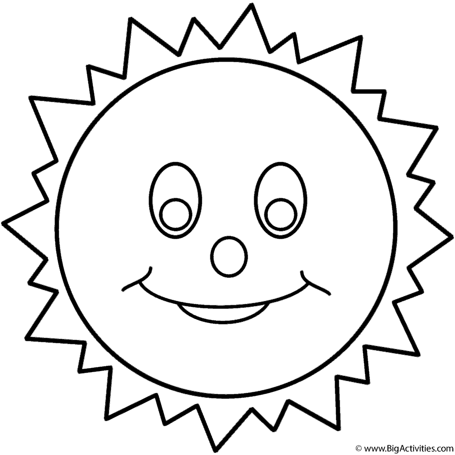 900x900 Smiling Sun And Title