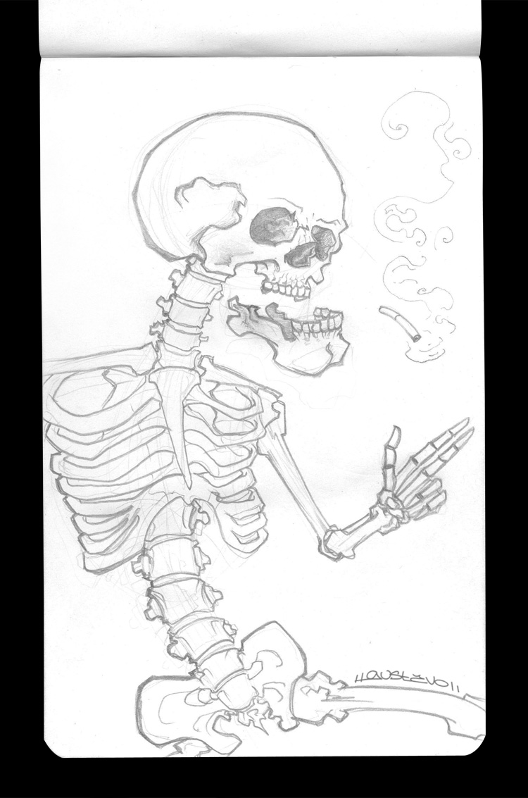 750x1133 Smoke Kills Sketch By Psychopunkpk1
