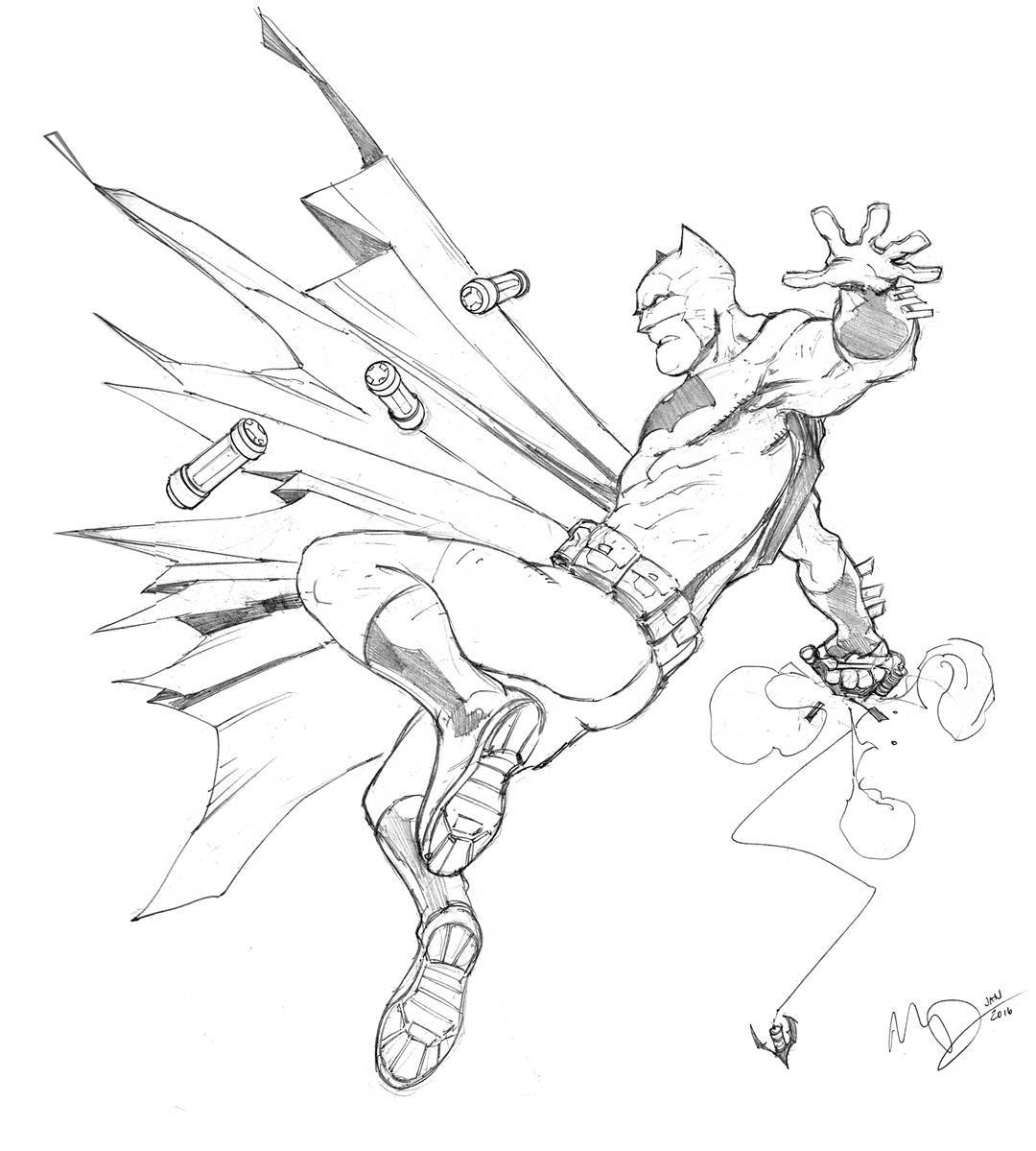 1080x1199 Batman By Max Dunbar