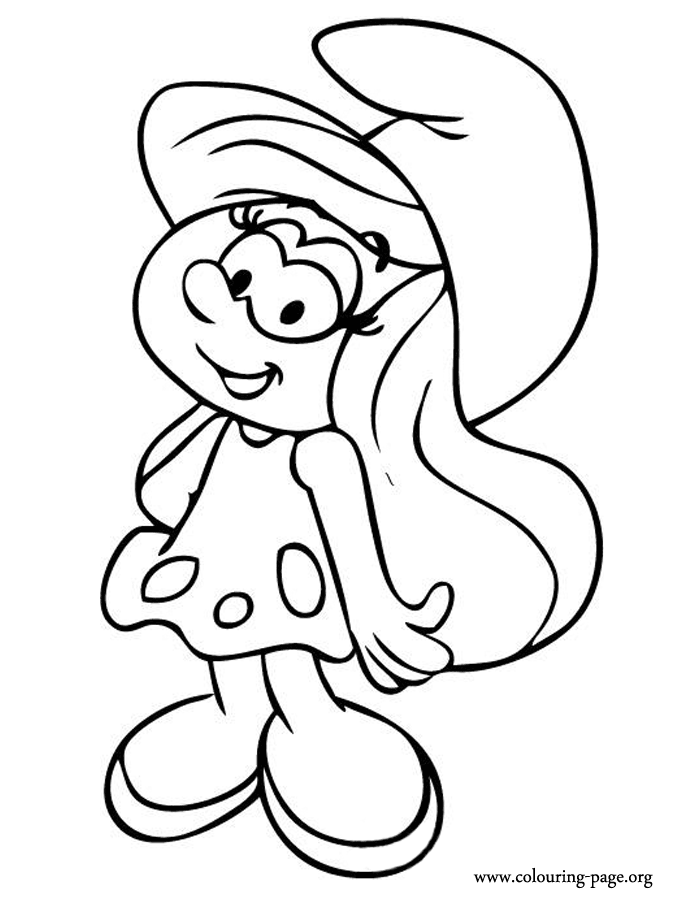 700x898 How About Coloring Another Character From The Upcoming The Smurfs