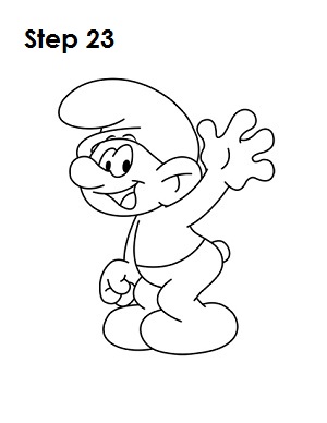 300x388 How To Draw A Smurf