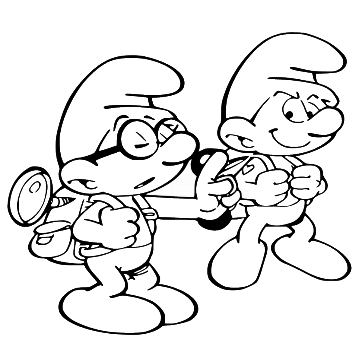 1200x1200 Smurfs The Lost Village Coloring Pages