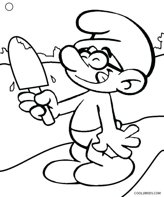 567x684 Cheap Smurfs Coloring Pages Print Free Printable Pictures To Color