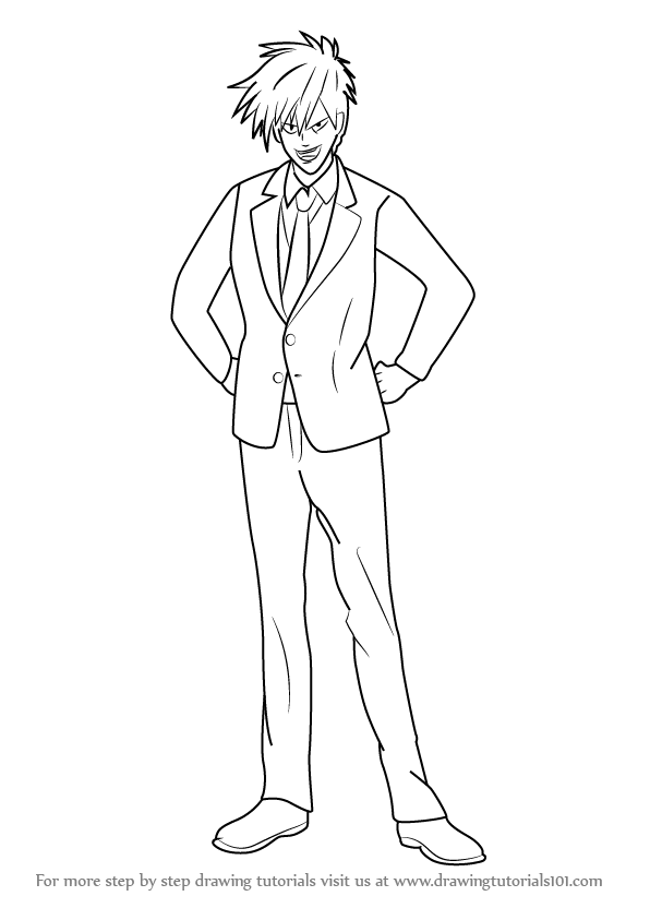 596x843 Learn How To Draw Biting Snake Fist Sneck From One Punch Man (One