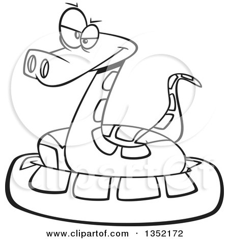 450x470 Royalty Free (Rf) Clip Art Illustration Of A Cartoon Mongoose