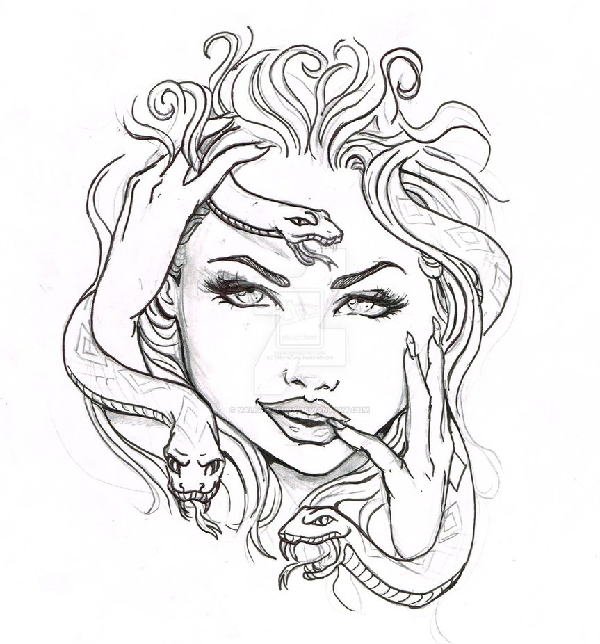 863x926 Snake Woman By Valkyriefury