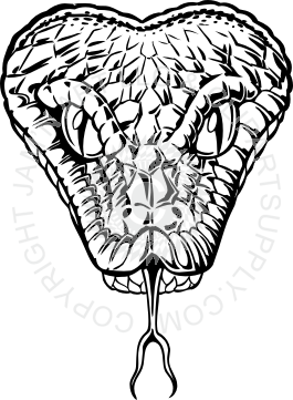 265x361 Head With Tongue