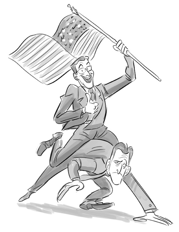 580x751 Stewart, Colbert Cartoon Nickelodeon Storyboard Artist Draws