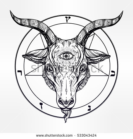 450x470 Drawn Snake Demon