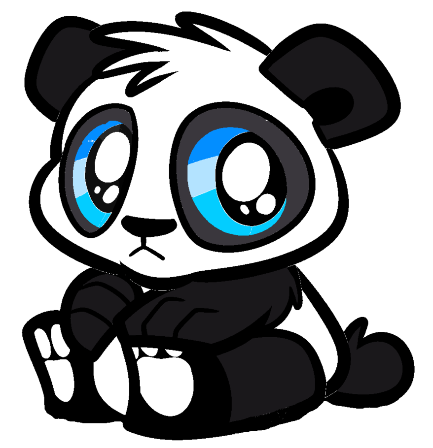 878x910 Cute Panda Bear By Parry90118