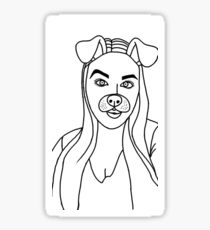 210x230 Snapchat Filter Drawing Stickers Redbubble