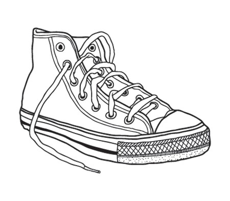 Sneaker Drawing at GetDrawings | Free download