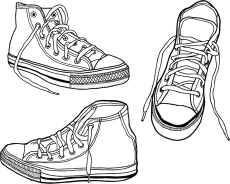 460x368 Sneakers Free Vector Download (40 Free Vector) For Commercial Use