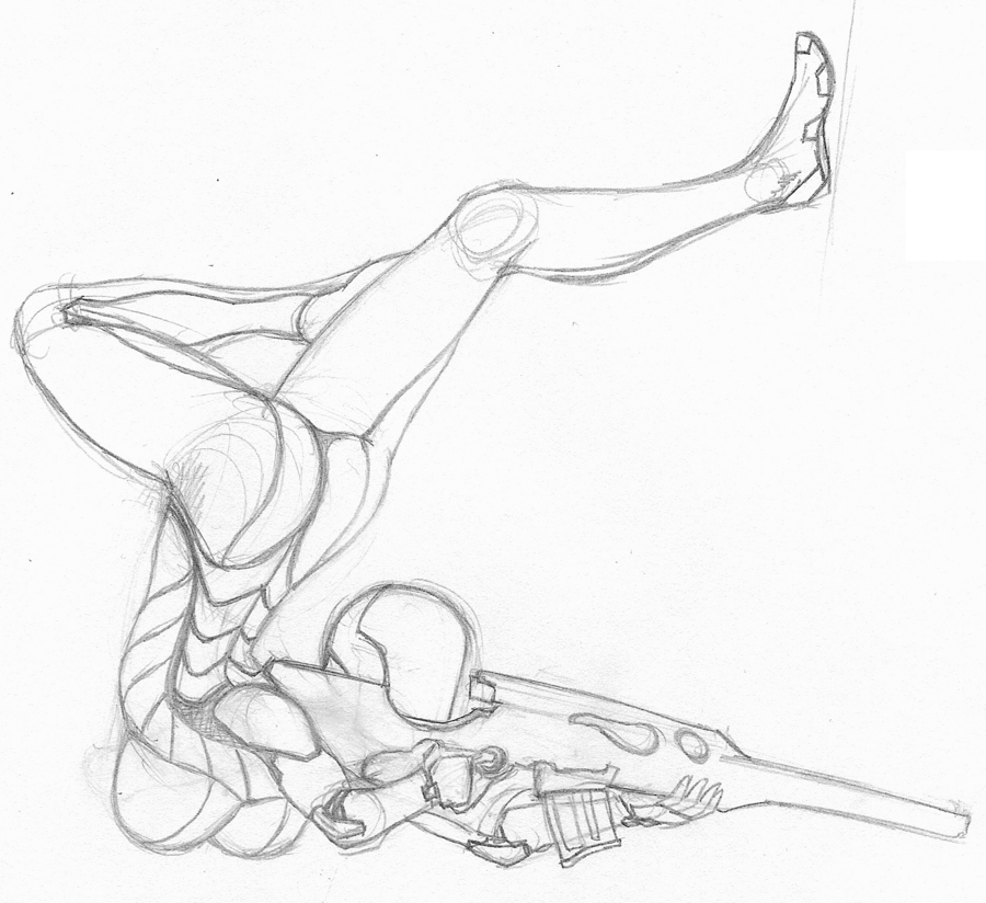 900x824 Sniper Assassin By Qualinwraith