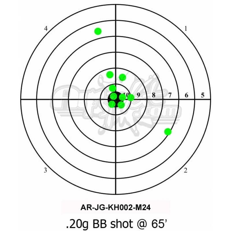 800x800 Jg M24 Spring Airsoft Sniper Rifle Kh002
