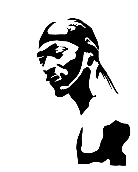 453x564 Snoop Dogg Stencil By T A G G E R