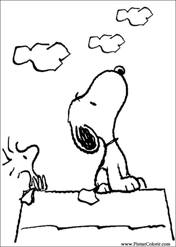 567x794 Drawings To Paint Amp Colour Snoopy