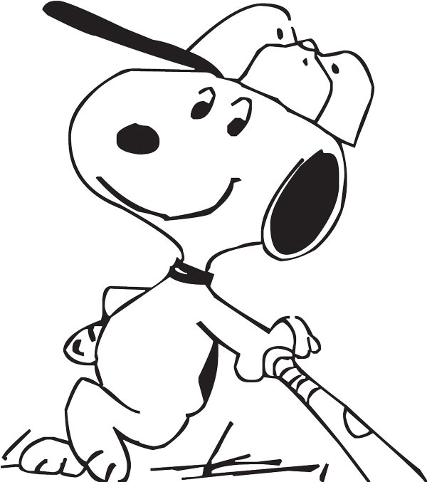600x677 Snoopy Dog Vector Sketches