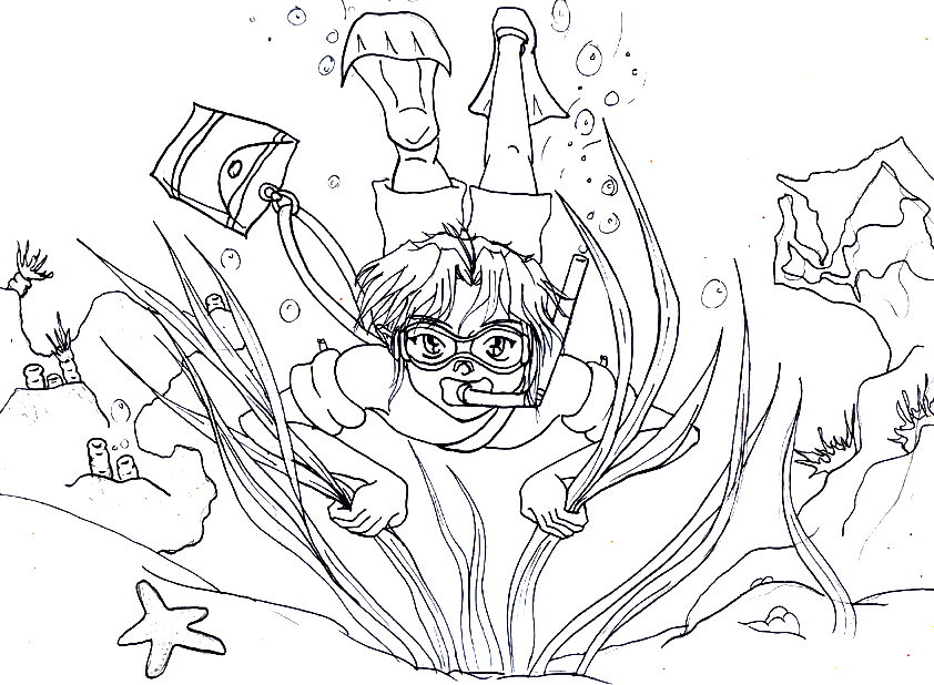 842x618 Deep Sea Snorkeling By Twistedpixisister