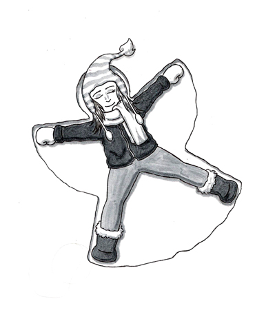 386x463 Snow Angel Creativeliz