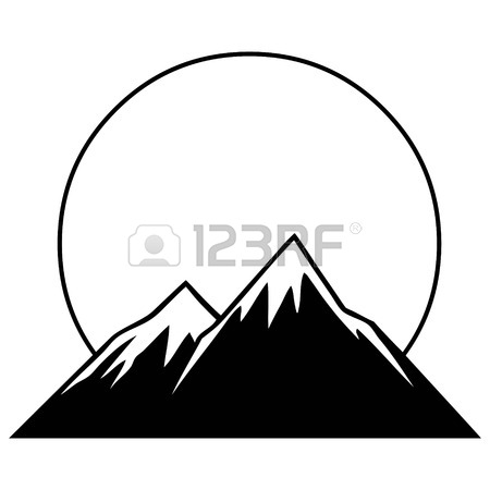 450x450 Mountain Graphic Royalty Free Cliparts, Vectors, And Stock