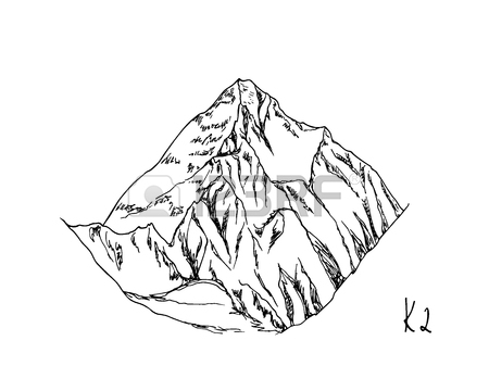450x360 418 Snowcapped Mountain Stock Illustrations, Cliparts And Royalty