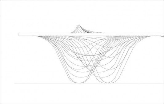 533x341 Range Of Mountain Drawing Design Detailed Furniture