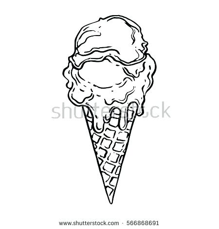 450x470 Ice Cream Cone Coloring Picture Ice Cream Cones Coloring Page Free