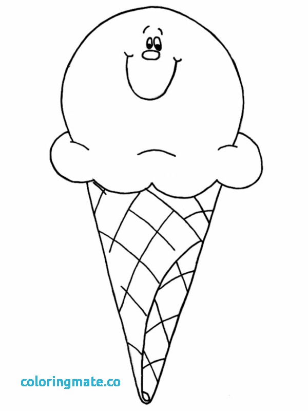 600x800 Ice Cream Cone Coloring Page Awesome Coloring Pages Of Ice Cream