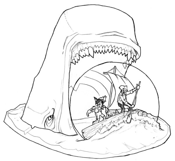 600x554 Monstro Snow Globe By Bloodzilla Billy