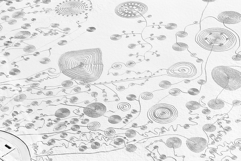 818x545 Sonja Hinrichsen Spirals Snow Drawings In The Colorado Landscape