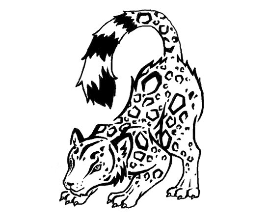 548x452 Snow Leopard Tattoo By Hollifrawr