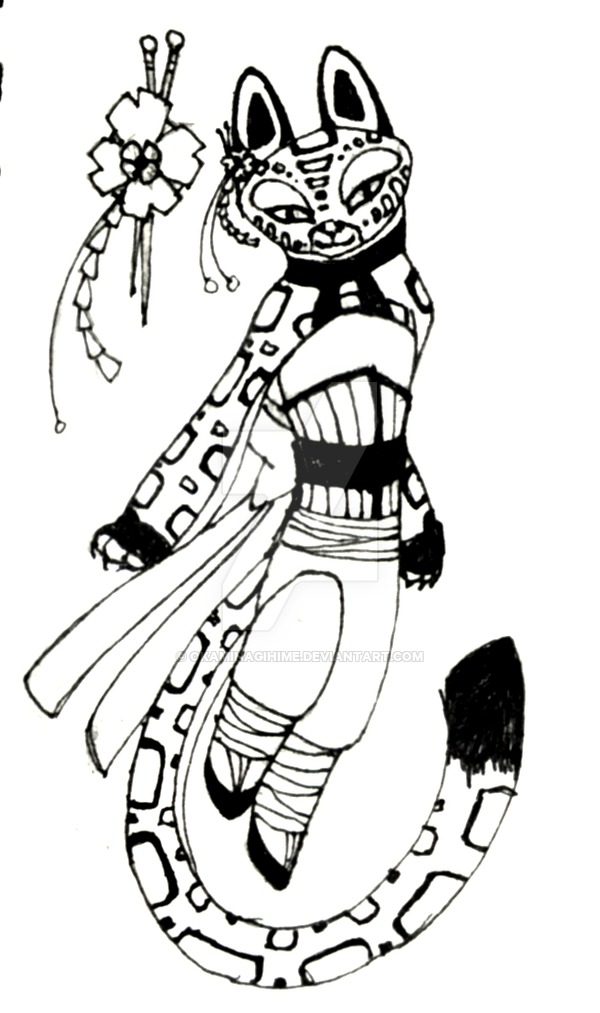 600x1013 Kung Fu Panda Snow Leopard Oc By Okaminagihime