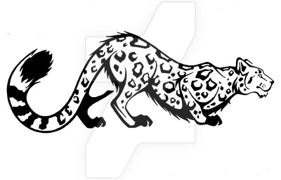 400x256 Tribal Snow Leopard Commission By Shadowkira