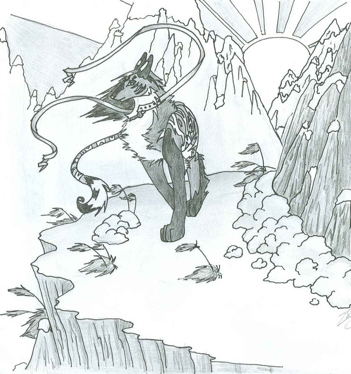 1126x1200 Snowy Mountain Trail By Zoingishly