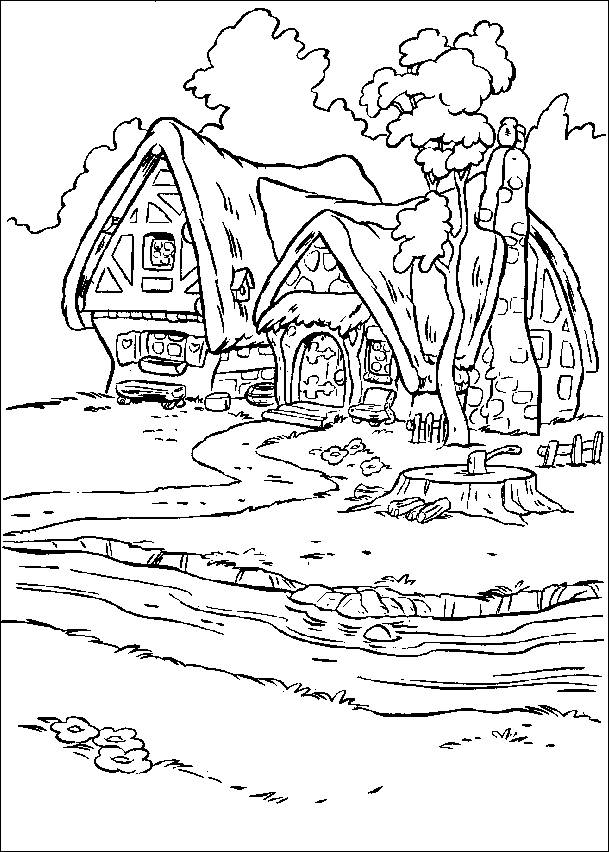 609x852 Coloring Pages Snow White And The Seven Dwarfs