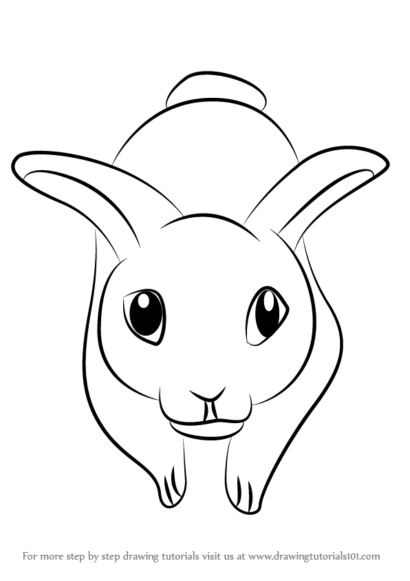 596x843 Learn How To Draw Snowball From Mad Father (Mad Father) Step By