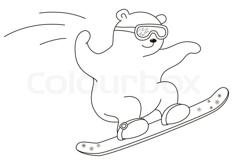 Snowboard Drawing at GetDrawings | Free download