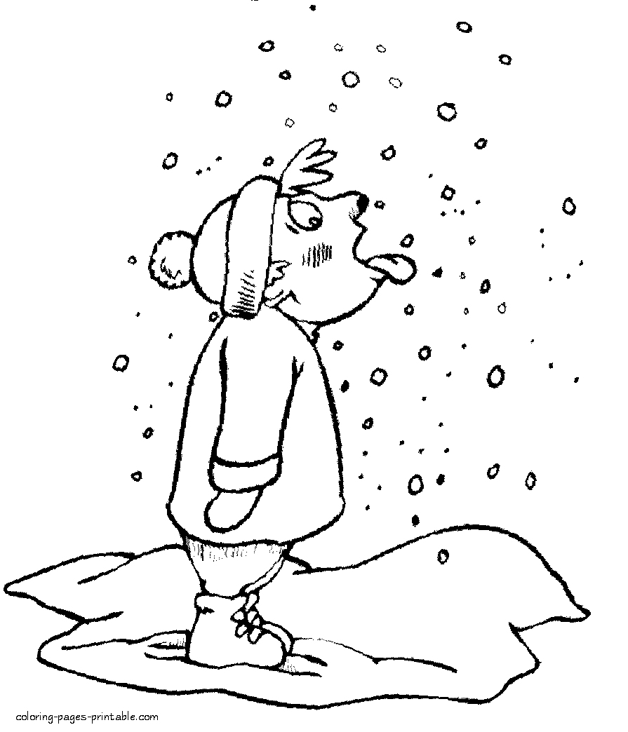 Snowfall Drawing at GetDrawings | Free download